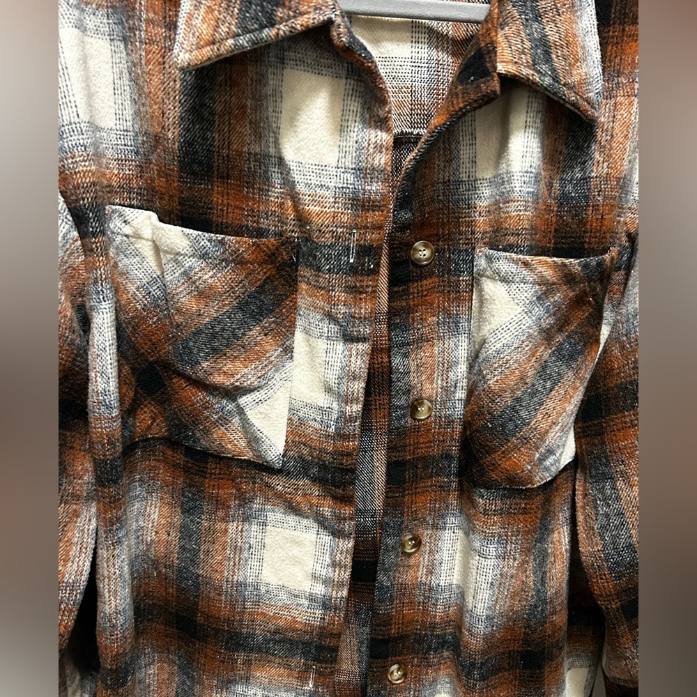 Plaid Shacket - Picture 3 of 6